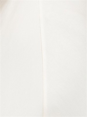 Gonna midi Nicodemo Kocca in tessuto fluido bianco in DONNA