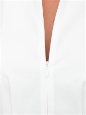 Abito midi Reimund Kocca misto cotone bianco in DONNA