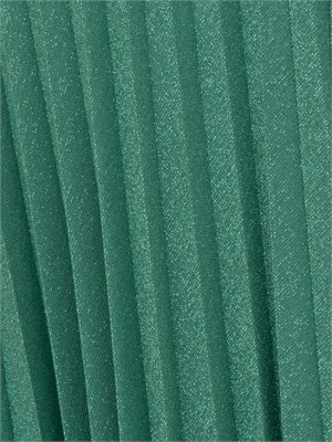 Gonna verde Oringa Kocca in tessuto lurex plissÈ in DONNA