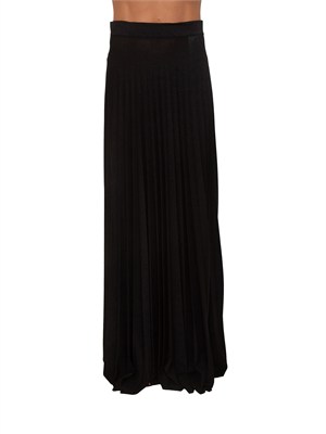 Gonna nera Oringa Kocca in tessuto lurex plissÈ in DONNA