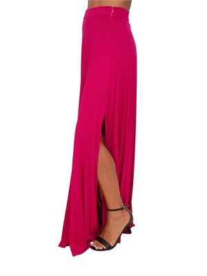 Gonna fuxia Oringa Kocca in tessuto lurex plissÈ in DONNA