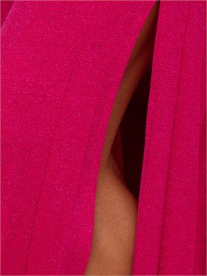 Gonna fuxia Oringa Kocca in tessuto lurex plissÈ in DONNA