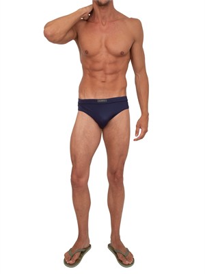Costume slip uomo Iceberg in tessuto blu in UOMO