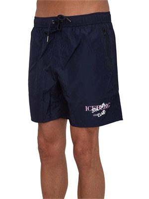 Costume boxer blu Iceberg beachwear uomo in UOMO