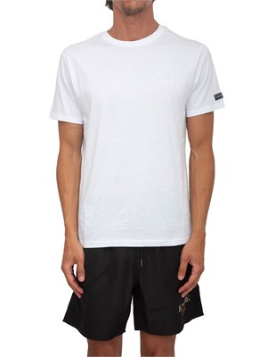 T-shirt bianca Iceberg Beachwear uomo con logo in UOMO