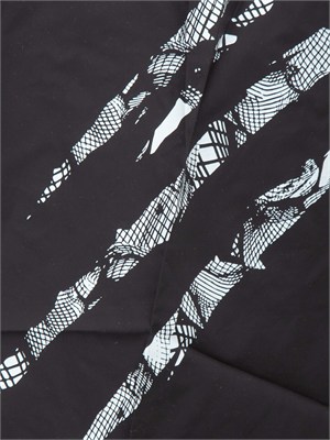 Costume boxer Plein Sport Swim in tessuto nero e stampe in UOMO