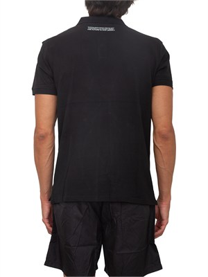 Polo uomo Plein Sport Swim in cotone nero in UOMO