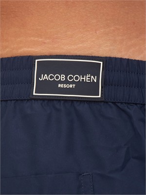 Bermuda boxer mare Jacob Cohen in tessuto blu in UOMO
