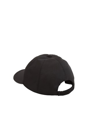 Cappello baseball Corneliani nero con stemma in UOMO
