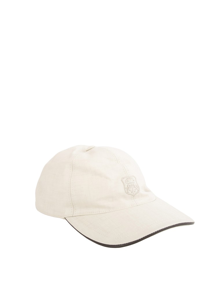 Cappello baseball avorio Corneliani