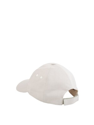 Cappello baseball avorio Corneliani in UOMO