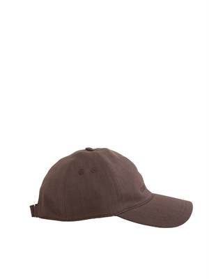 Cappello baseball marrone Corneliani in UOMO
