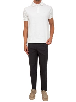 Pantaloni Emporio Armani uomo in cotone blu in UOMO