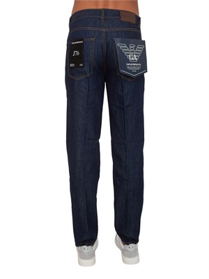 Jeans Emporio Armani uomo blu scuro in UOMO