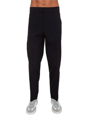 Pantaloni Emporio Armani uomo in tessuto blu in UOMO