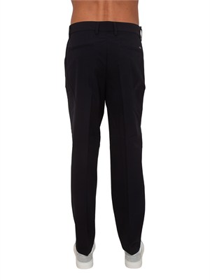 Pantaloni Emporio Armani uomo in tessuto blu in UOMO