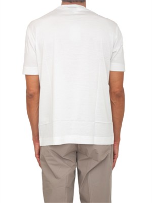 T-shirt Emporio Armani uomo bianca con stampa in UOMO