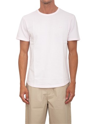 T-shirt Sun68 uomo in cotone rosa in UOMO