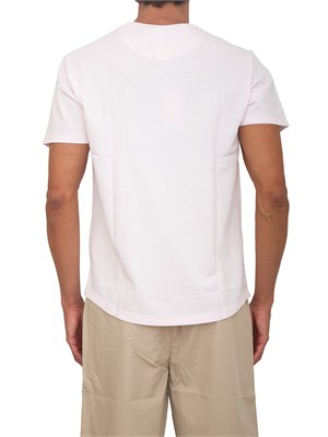 T-shirt Sun68 uomo in cotone rosa in UOMO