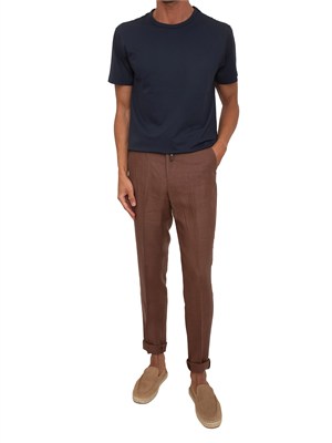 T-shirt blu SUN68 uomo in nylon in UOMO
