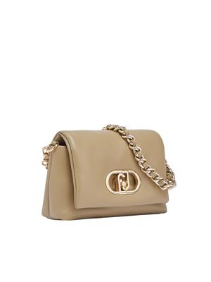 Borsa La Puffy Liu Jo in ecopelle beige in DONNA
