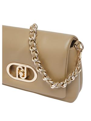 Borsa La Puffy Liu Jo in ecopelle beige in DONNA