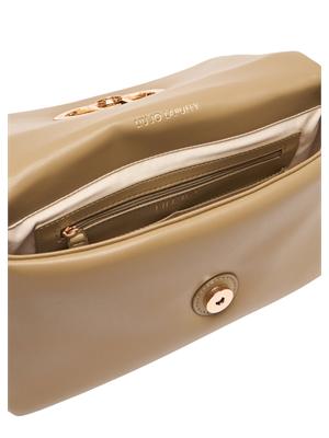 Borsa La Puffy Liu Jo in ecopelle beige in DONNA