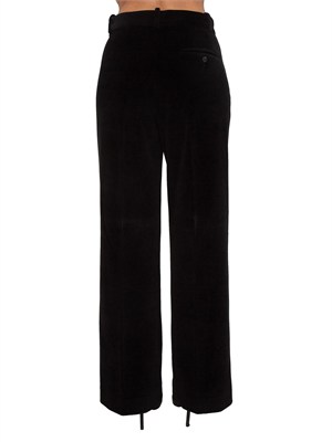 Pantalone donna Circolo 1901 in velluto nero in DONNA