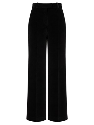 Pantalone donna Circolo 1901 in velluto nero in DONNA