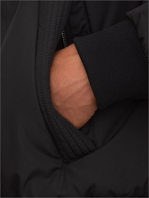 Bomber Antony Morato in tessuto tecnico nero in UOMO