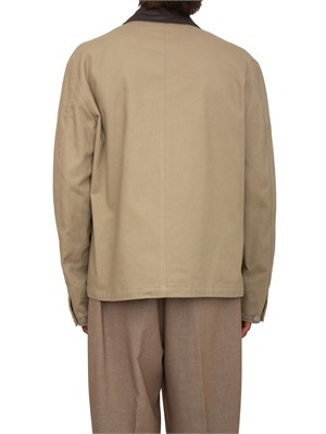 Giubbino Antony Morato in twill di cotone beige in UOMO