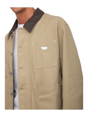 Giubbino Antony Morato in twill di cotone beige in UOMO