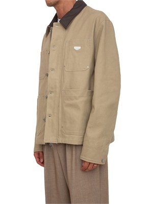 Giubbino Antony Morato in twill di cotone beige in UOMO