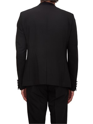Giacca Antony Morato in viscosa stretch nera in UOMO