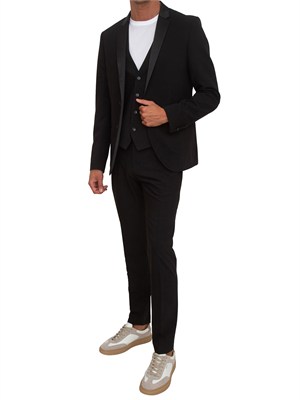 Giacca Antony Morato in viscosa stretch nera in UOMO