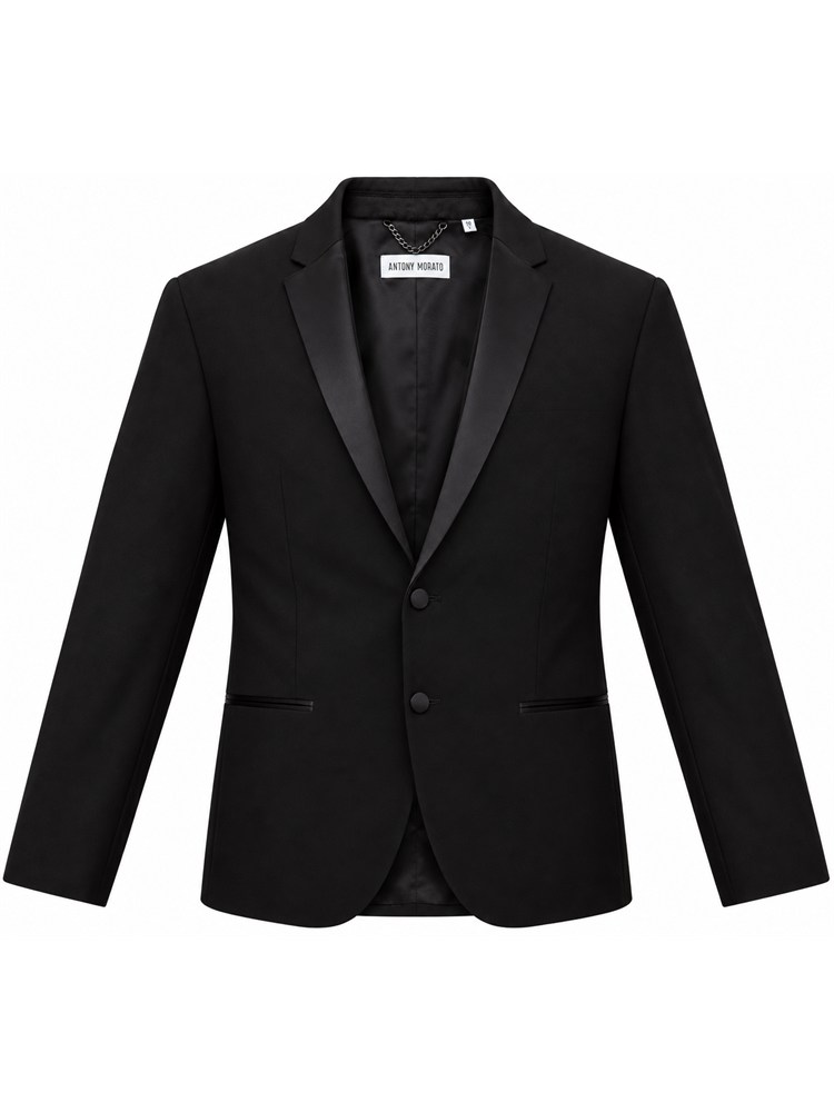 Giacca Antony Morato in viscosa stretch nera