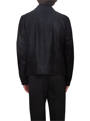 Giubbino Antony Morato similpelle nero in UOMO