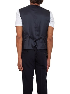 Gilet Antony Morato in tessuto stretch blu in UOMO