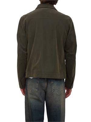 Giubbino Antony Morato in similpelle verde in UOMO