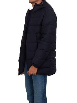 Giubbino Trussardi uomo in nylon waterproof blu in UOMO