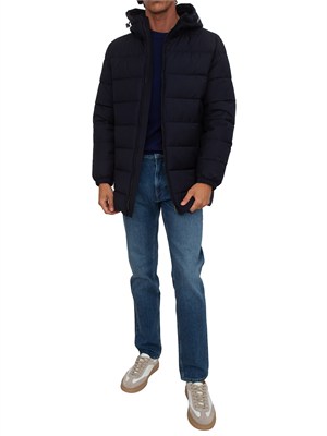 Giubbino Trussardi uomo in nylon waterproof blu in UOMO