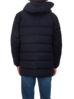 Giubbino Trussardi uomo in nylon waterproof blu in UOMO