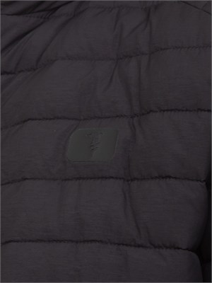 Giubbino Trussardi uomo in nylon crinkle nero in UOMO