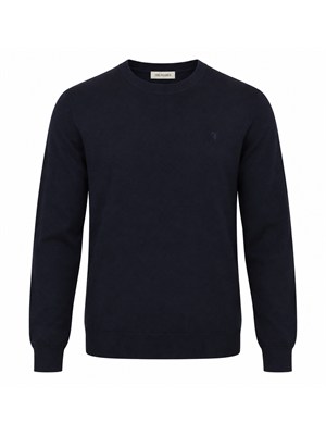 Maglia Trussardi uomo in viscosa blu in UOMO