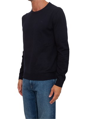 Maglia Trussardi uomo in viscosa blu in UOMO