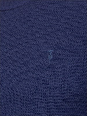 Maglia Trussardi uomo in lana blu in UOMO