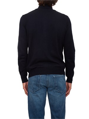 Cardigan Trussardi uomo misto viscosa blu in UOMO