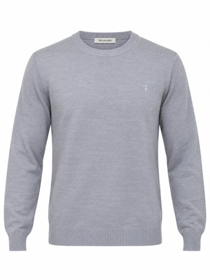 Maglia Trussardi uomo in pura lana grigia in UOMO