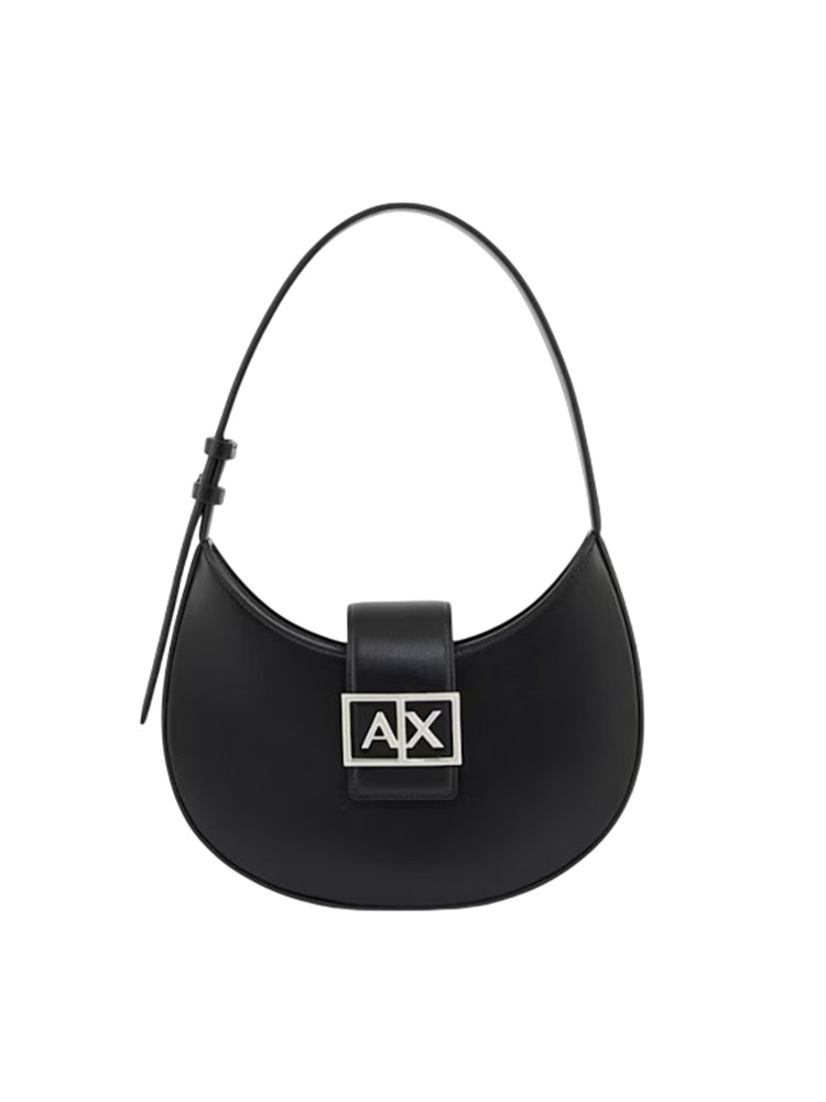 Borsa nera Armani Exchange donna ecopelle nera