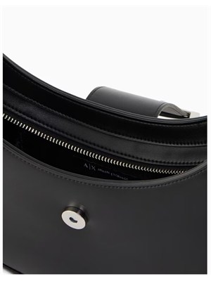 Borsa nera Armani Exchange donna ecopelle nera in DONNA